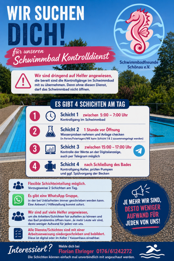 Wir brauchen Dich !